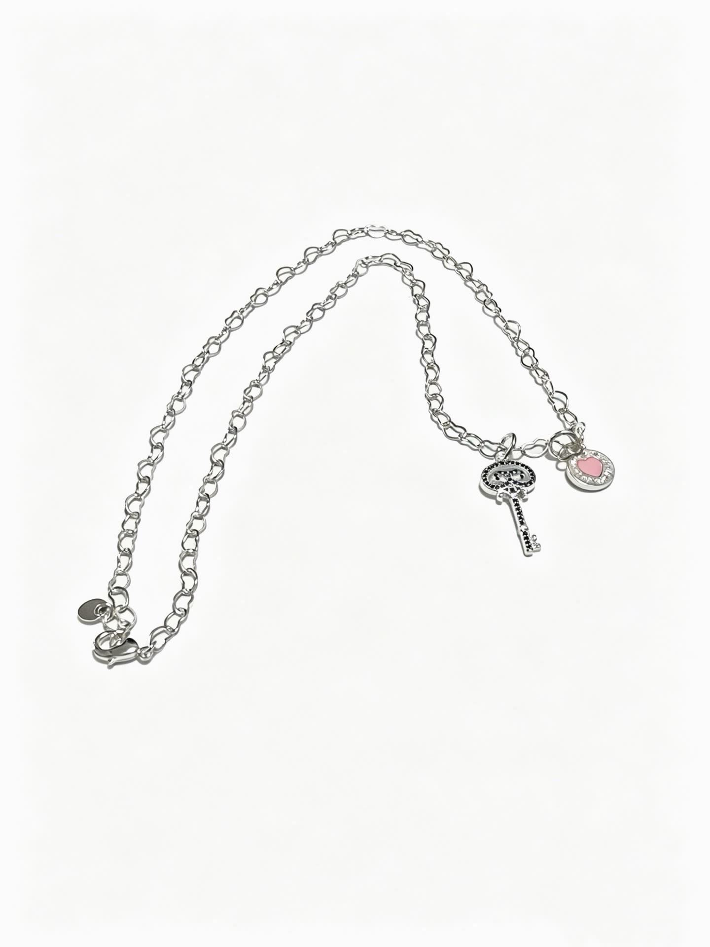 Tiffany & Co. Lockit Silver Necklace